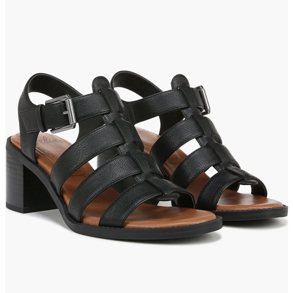 Zodiac Women's Black Strappy Sandals